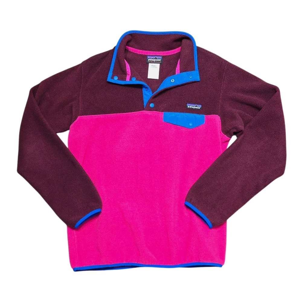 Patagonia Synchilla Snap-T Fleece Pullover Sweater Women's Medium